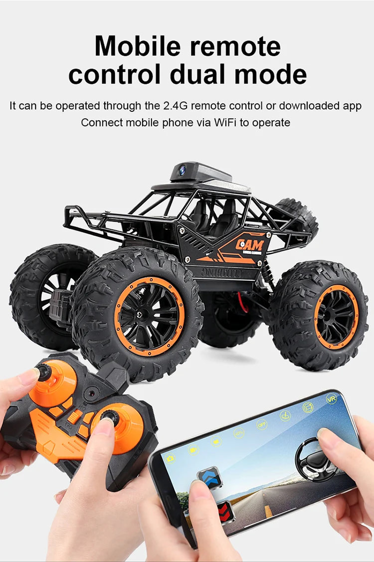 Rc Car With HD Camera FPV WIFI Machine On Remote Control Stunt