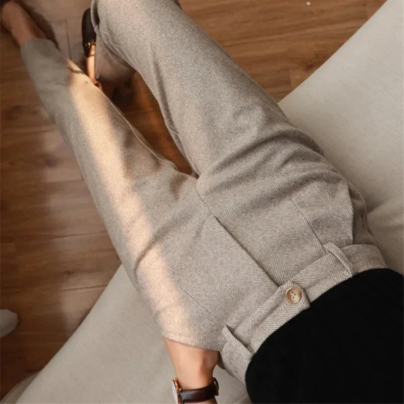 Woolen Pants Women