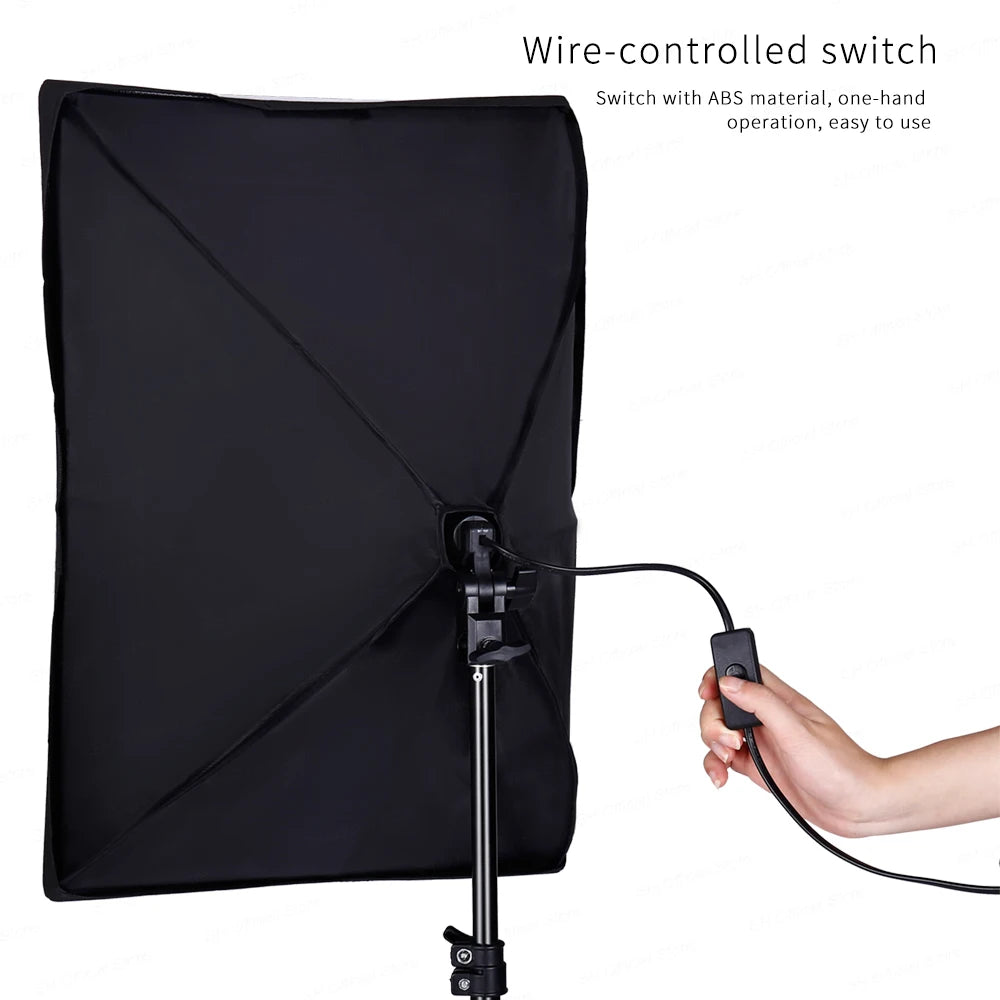 Photography Photo Studio Softbox Lighting Kit