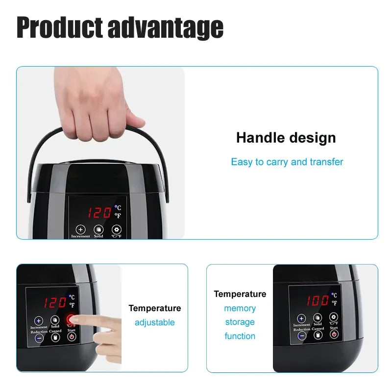 500ml Wax Heater Machine for Hair Removal Wax-melt