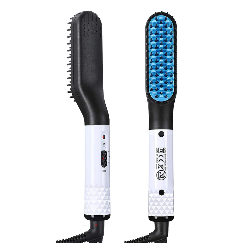 Men Beard Hair Straightening Brush