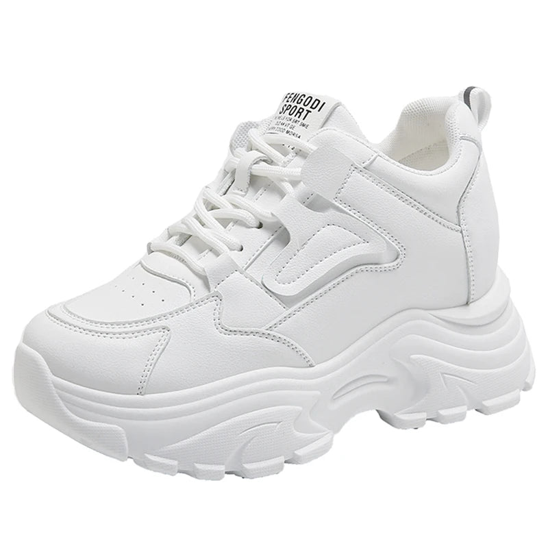 White  Women's Sneakers 2024