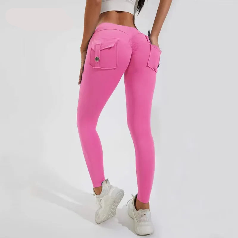 Elastic Running Fitness Leggings Women Sportwear Trainning Tight Atheletic Yoga Leggings