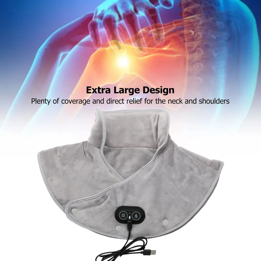 Electric Neck Pad Massager Heating Shoulder