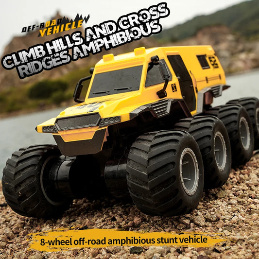 8-wheel Speed Racing Truck Waterproof Crawler