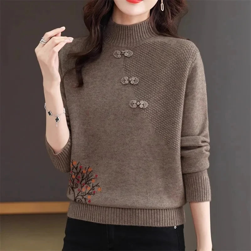 Women Sweater Warm Pullovers