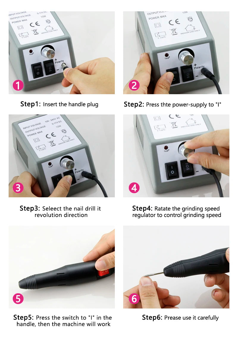 35000/20000 RPM Electric Nail Drill Machine