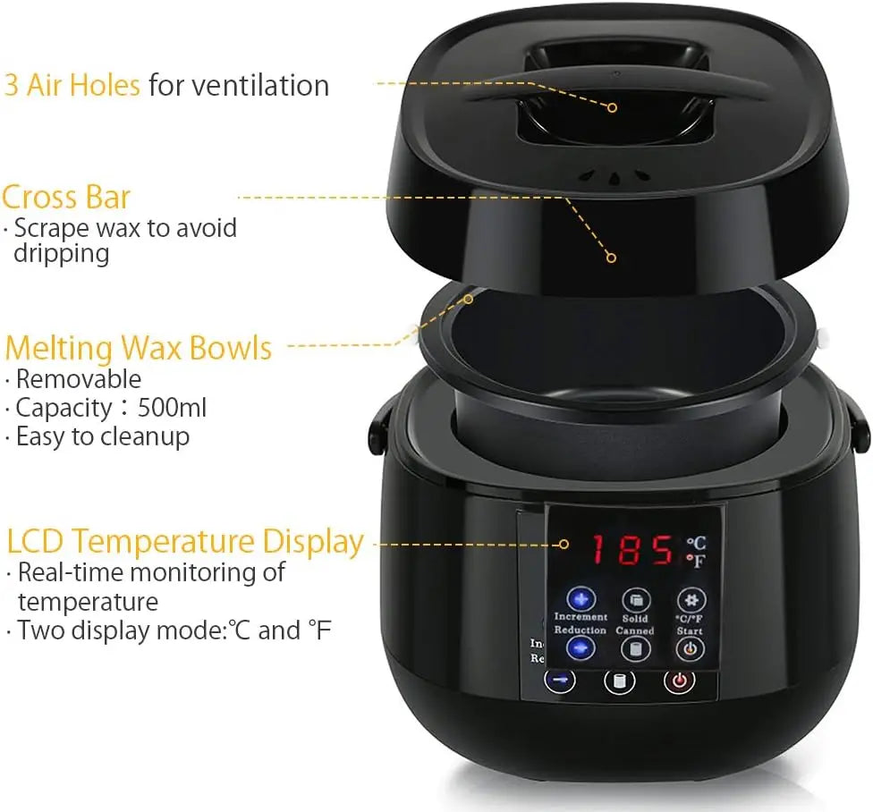 500ml Wax Heater Machine for Hair Removal Wax-melt