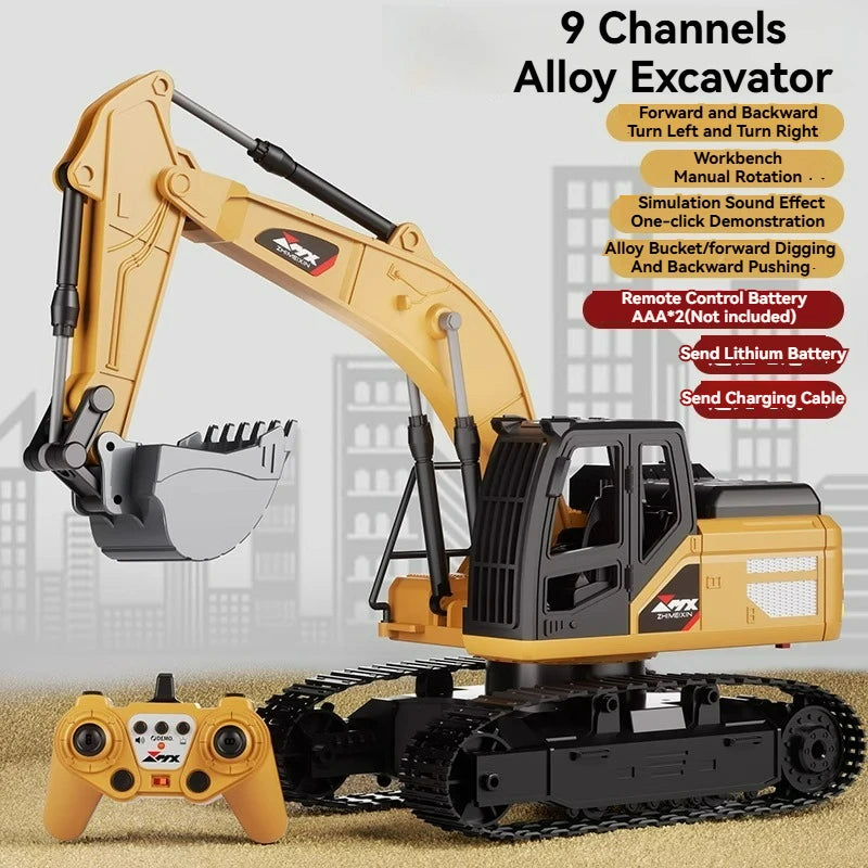 RC Excavator Dumper Car 2.4G Remote Control