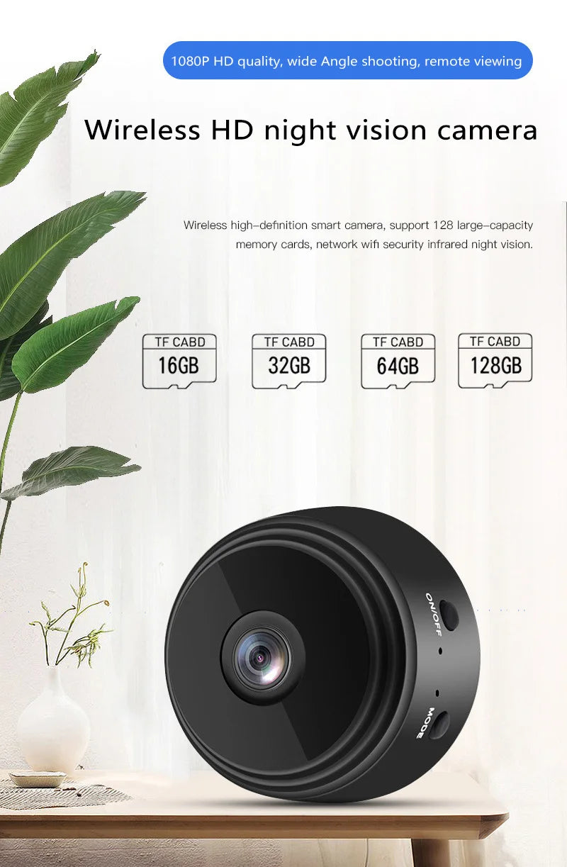 Mini Camera Original 1080P WiFi Monitoring Security Protection