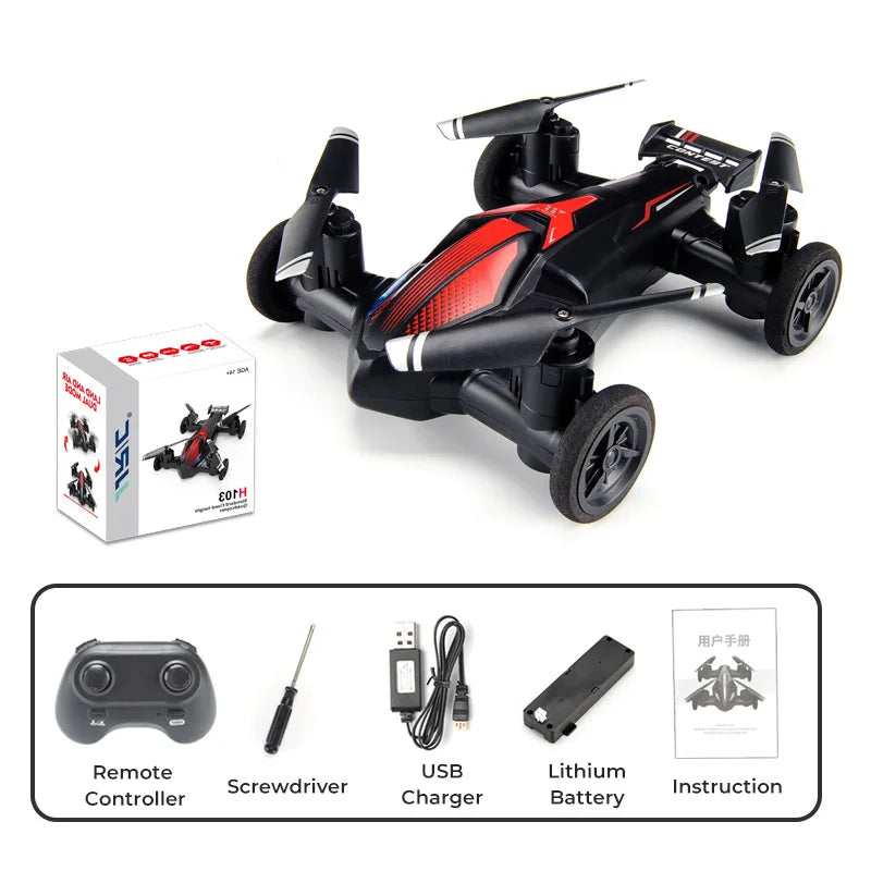 Land-Air Mini Drone Plane Aircraft Dual-Mode