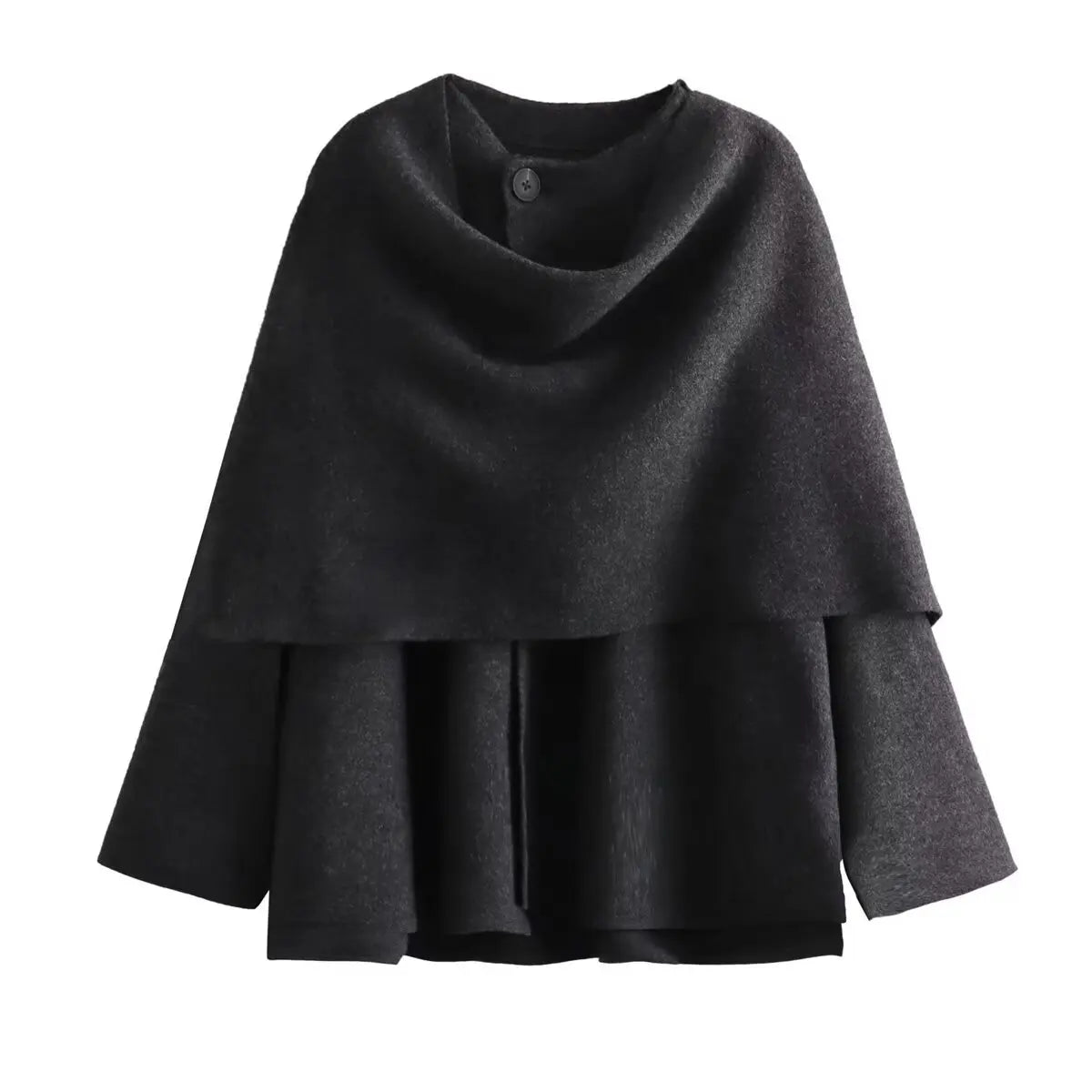 Women's Cape-style Cropped Jacket