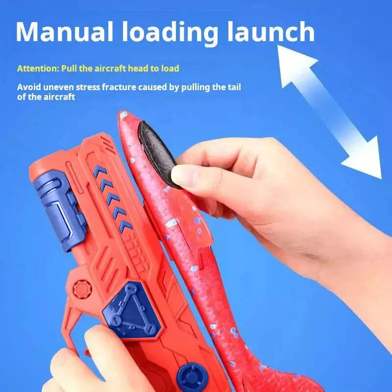 Airplane Gun Toy Children Outdoor