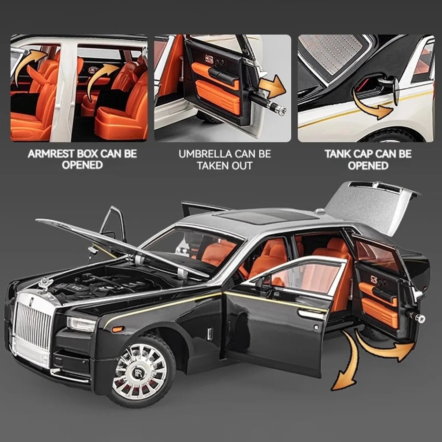 Rolls-Royce Phantom Model Car Toy