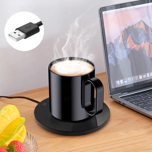 Mug Warmer USB Cup Warmer Coffee Cup Heater Thermostatic Heating Coaster Cup