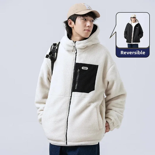 Factory Direct Double-Sided Wearable Cotton Jacket For Men