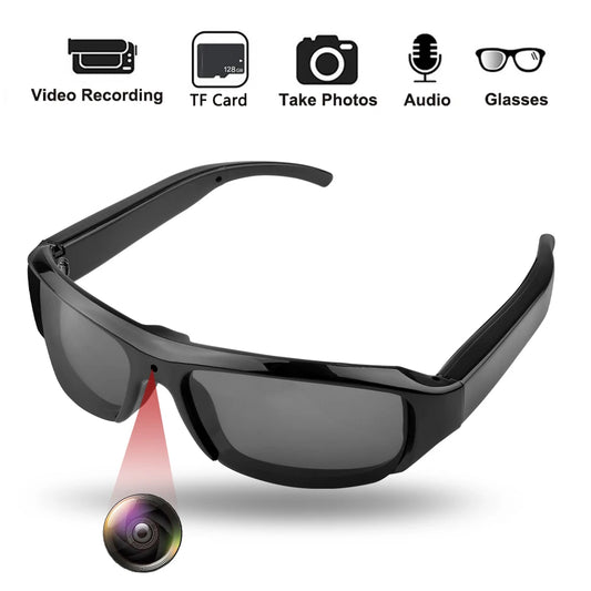 Wearable HD 1080P Mini Glasses Camera Portable Outdoor