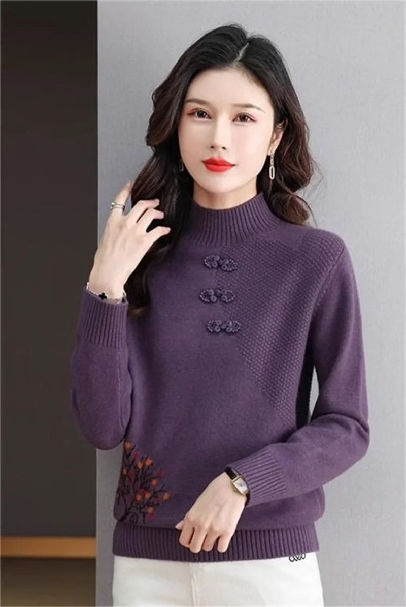 Women Sweater Warm Pullovers