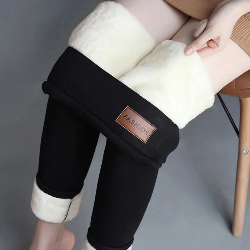 Women Winter Warm  Leggings