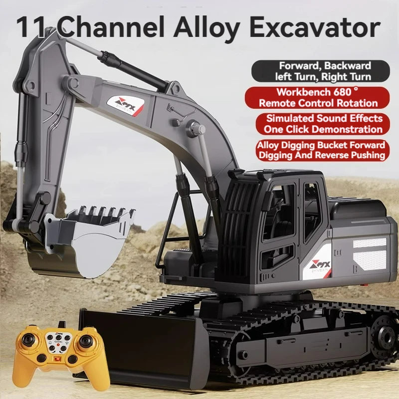 RC Excavator Dumper Car 2.4G Remote Control