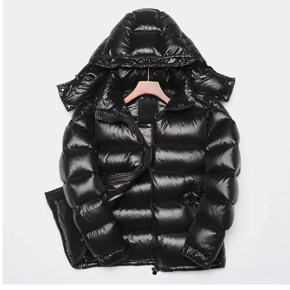 Men Down Jacket Coat Fashion Male Down Coat Hooded Men