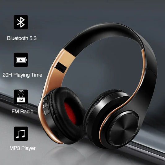 HIFI Stereo Earphones Bluetooth Headphone