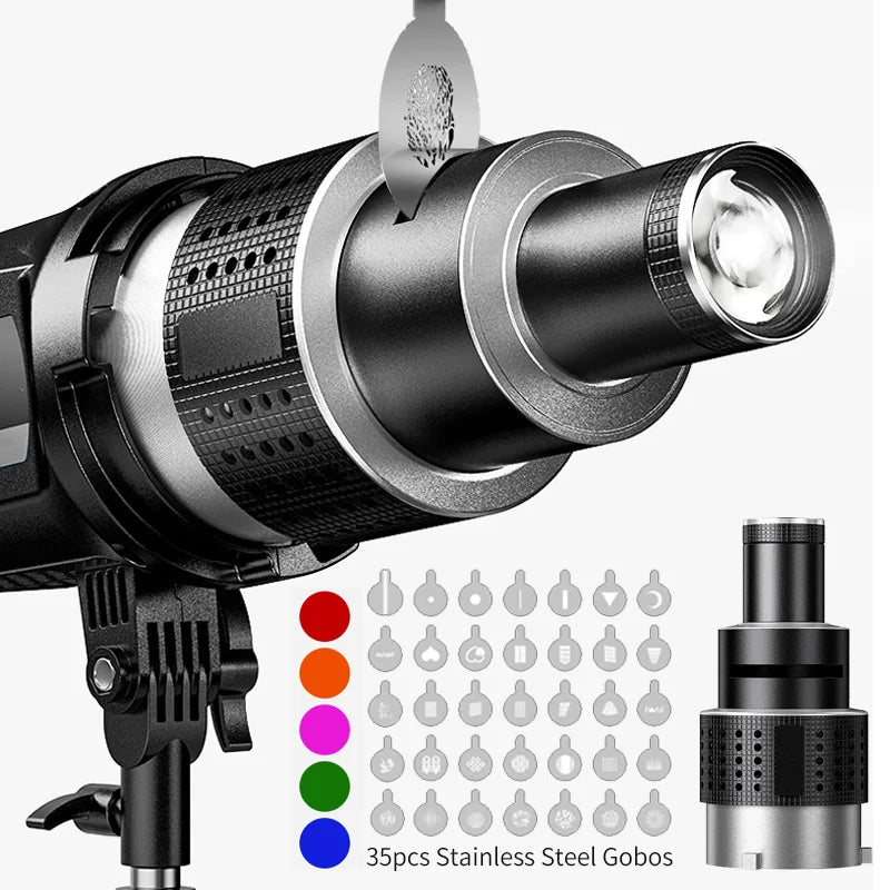 Mount Flash Snoot Conical Lens