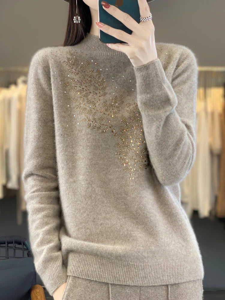 Women Winter Pure Wool