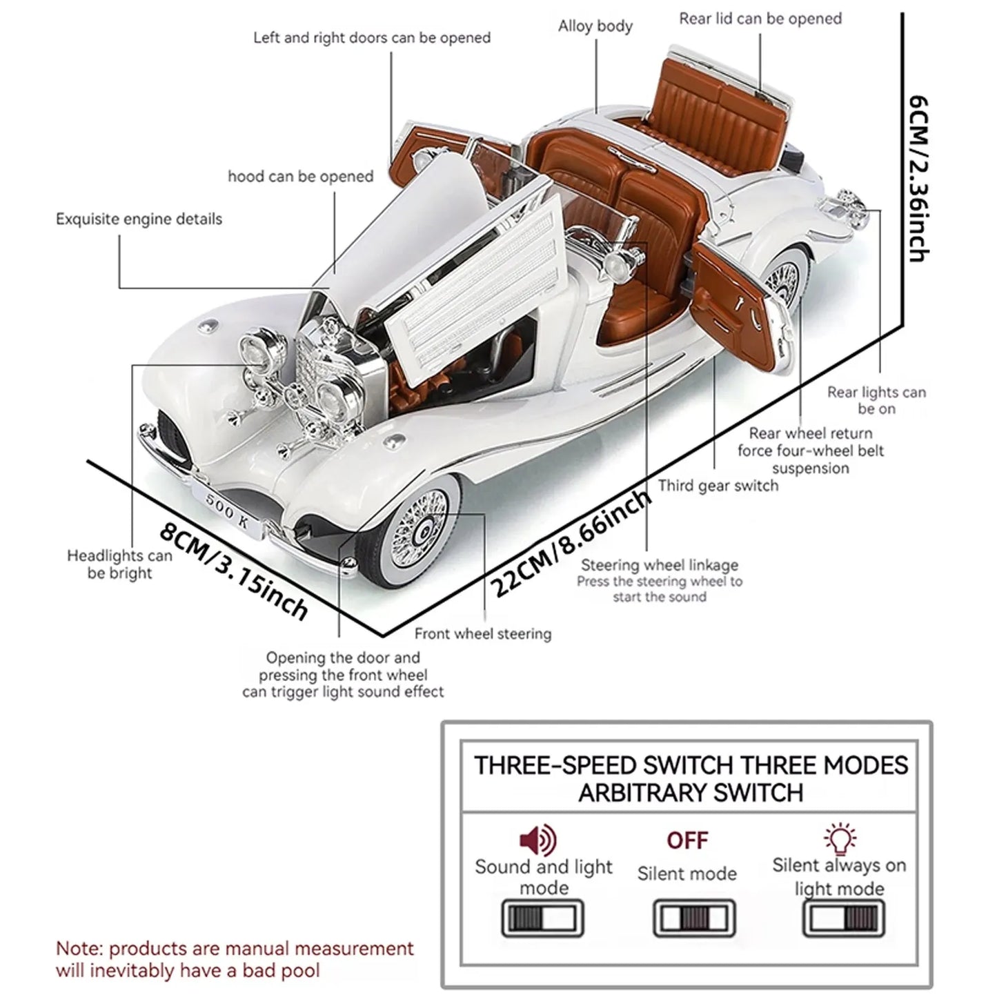 Alloy Vintage Car Model