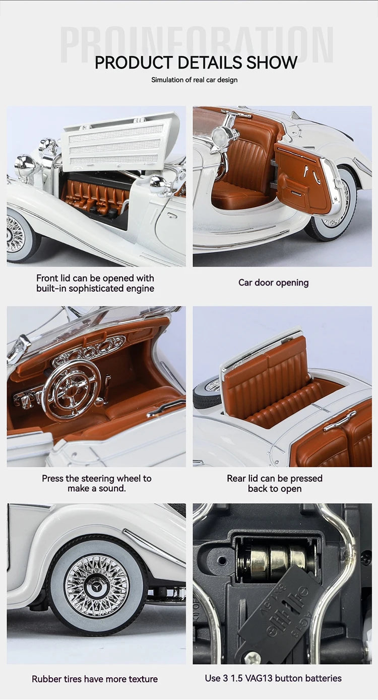 Alloy Vintage Car Model