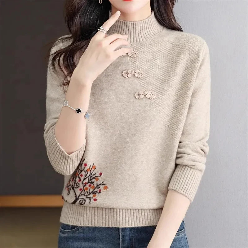 Women Sweater Warm Pullovers