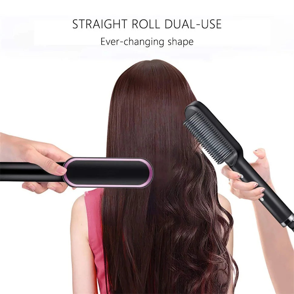 Mini Hair Straightener Hot Comb