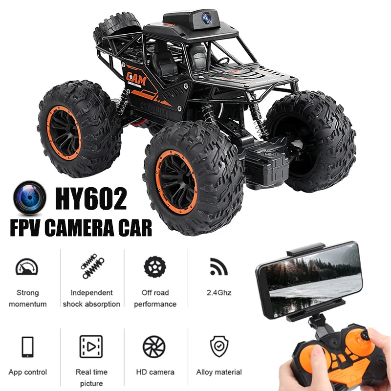 Rc Car With HD Camera FPV WIFI Machine On Remote Control Stunt