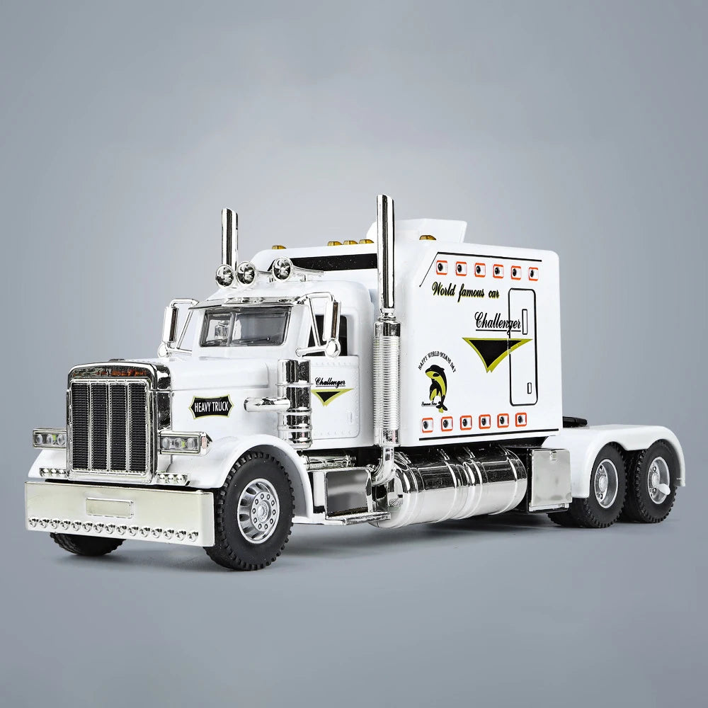 Peterbilt 389 Tractors Truck Alloy Model Car Toy