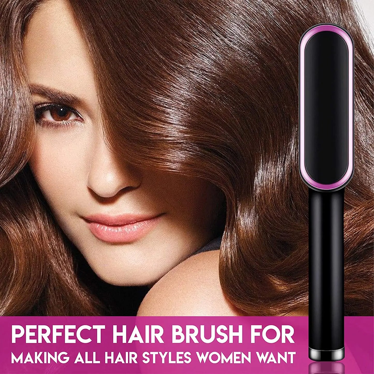 Mini Hair Straightener Hot Comb