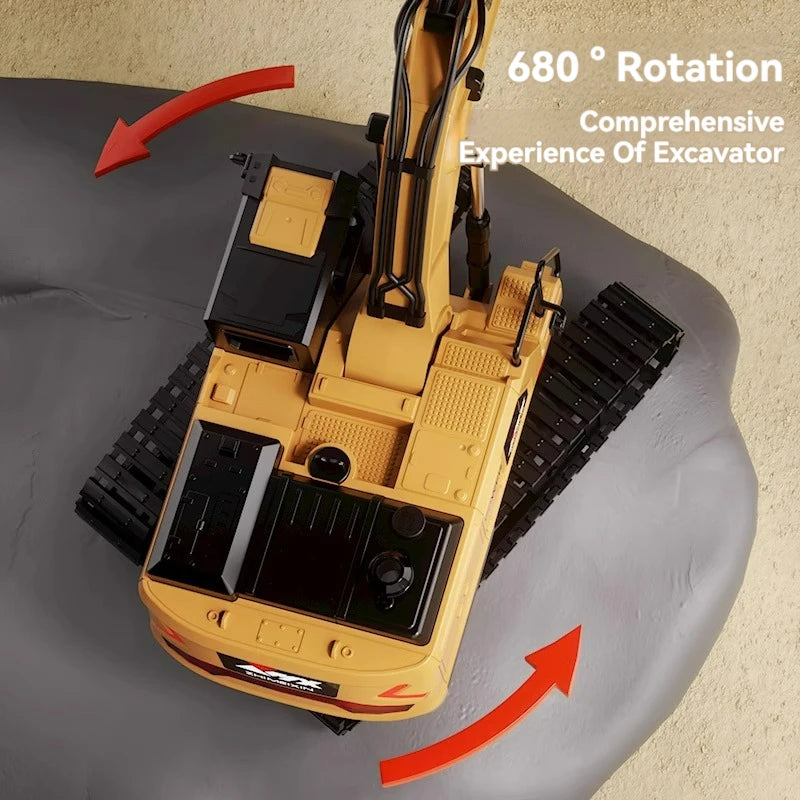 RC Excavator Dumper Car 2.4G Remote Control