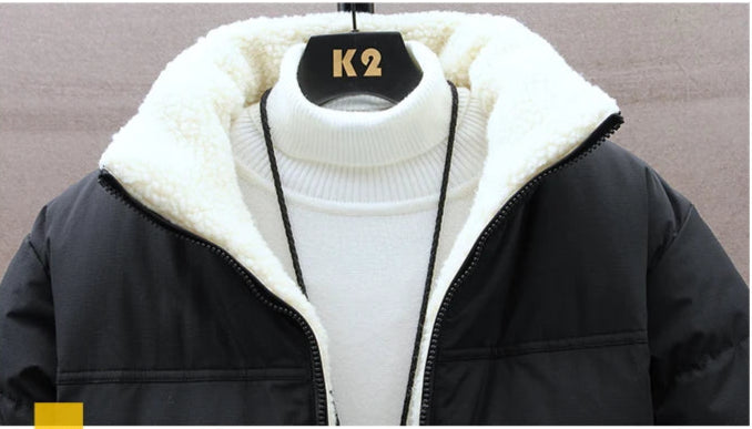 Winter Men Lamb Wool Outdoor Jackets