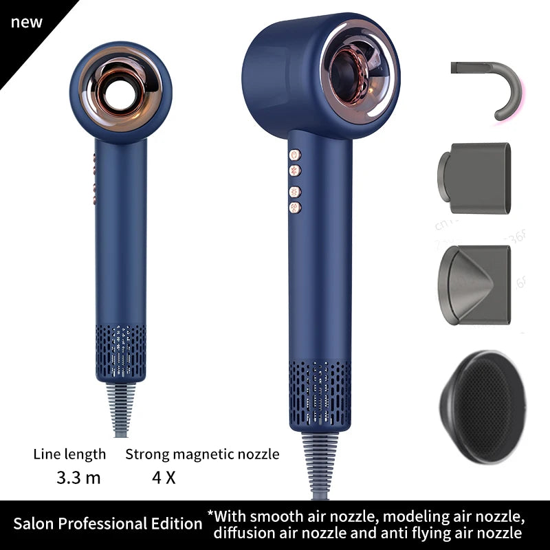 Super Hair Dryer 220V Leafless Hair dryer Personal Hair Care Styling Negative Ion Tool