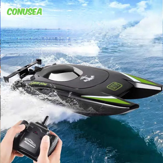 Radio Rc Boat 30Km/h Racing Boat High Speed Speedboat