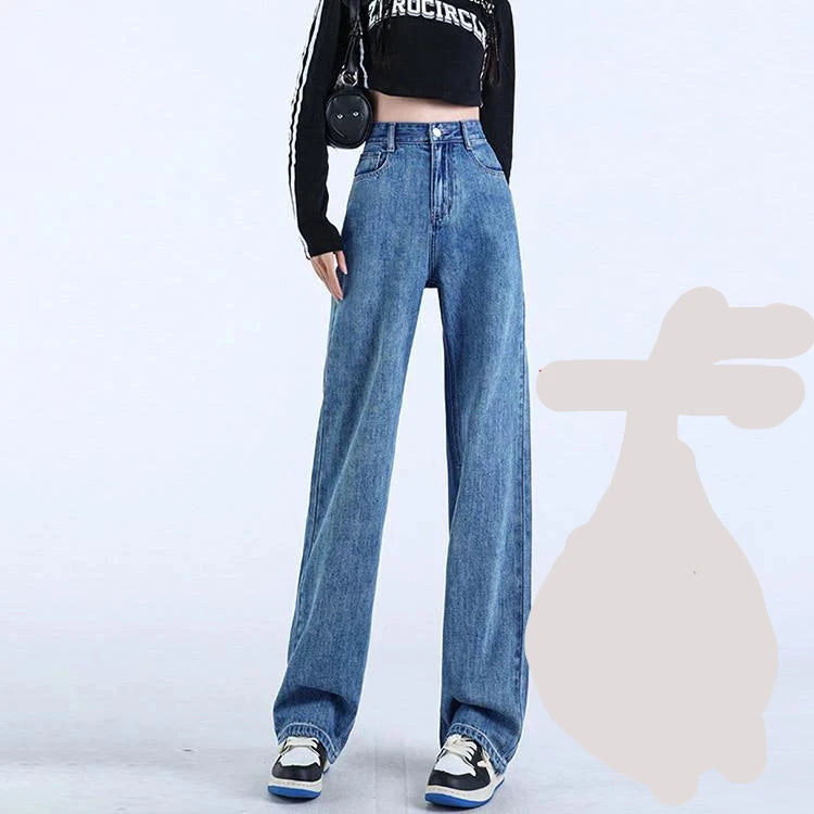 Woman Vintage Wide Leg Jeans