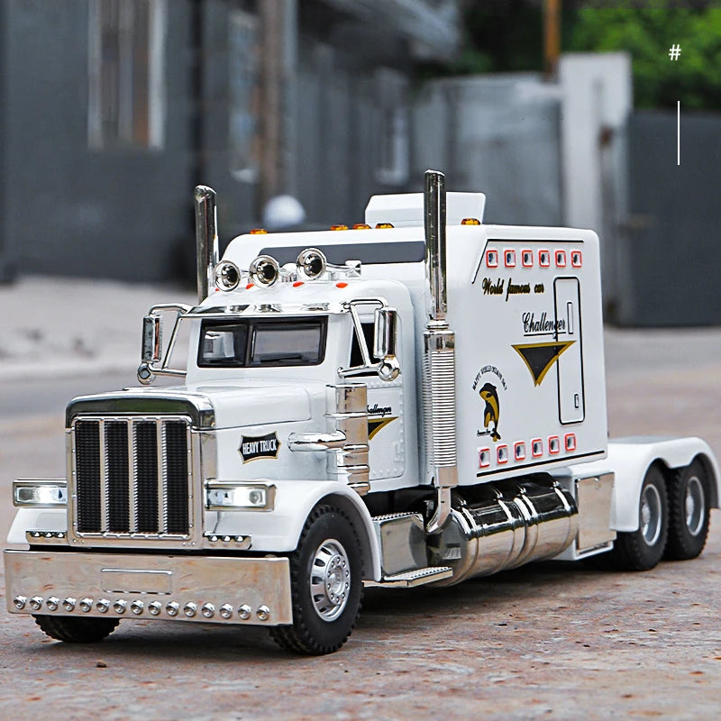 Peterbilt 389 Tractors Truck Alloy Model Car Toy