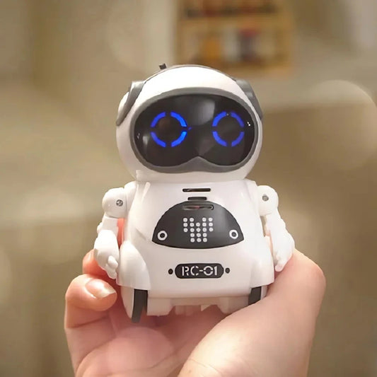 Pocket Emo Robot Talking Interactive Dialogue Voice Recognition