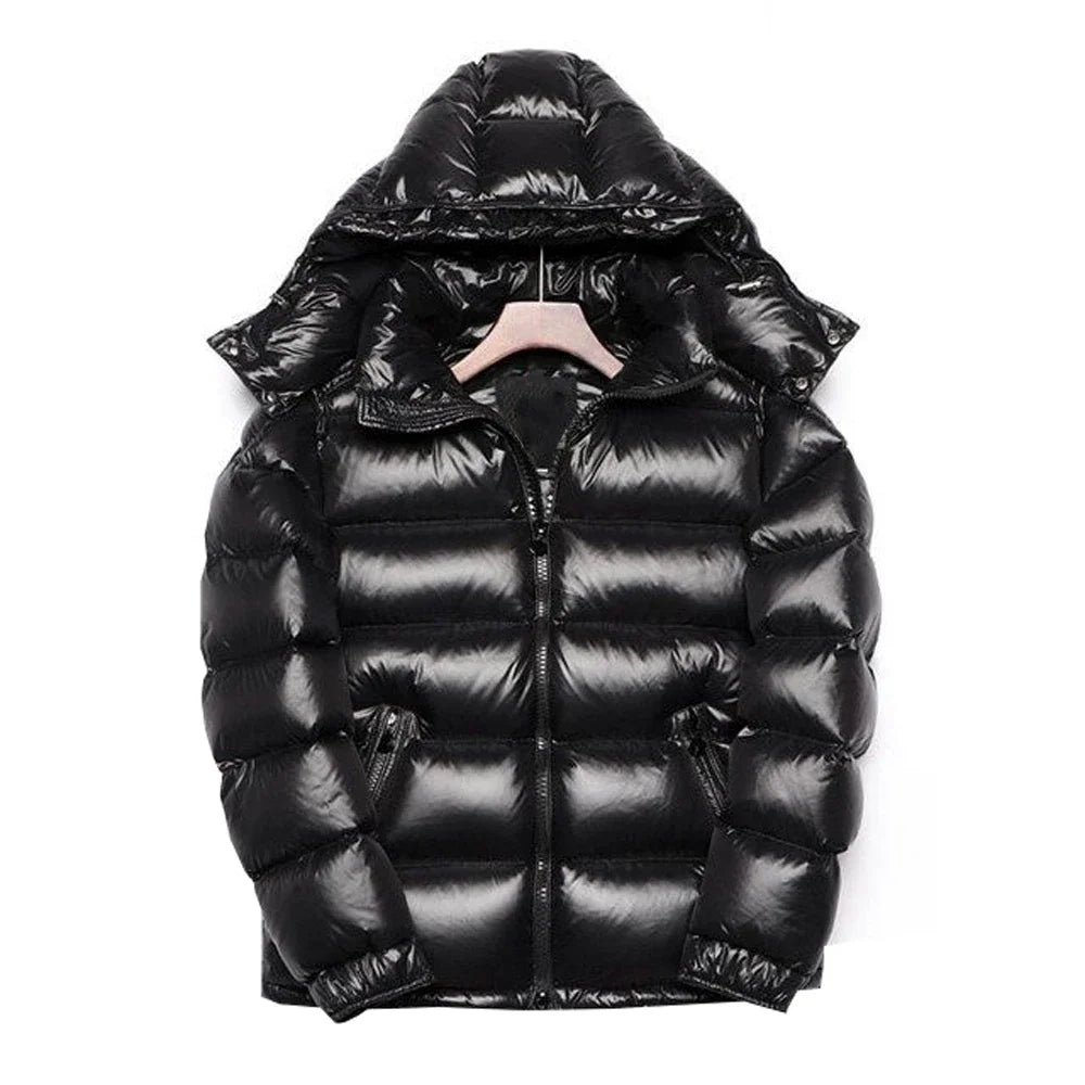 Men Down Jacket Coat Fashion Male Down Coat Hooded Men