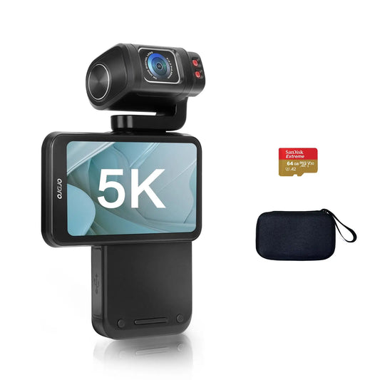 5K  Image Stabilization Built-in Big Size Screen Handy Cam