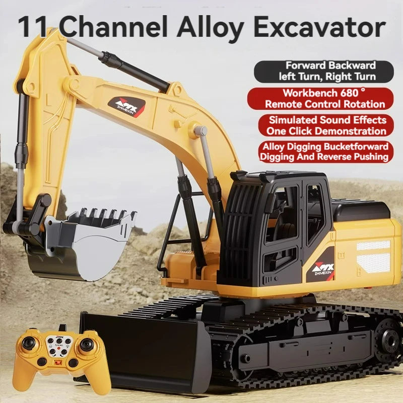 RC Excavator Dumper Car 2.4G Remote Control