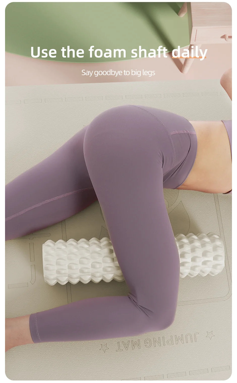 Massage EVA Roller for Self Massage Exercise, Yoga, Pilates