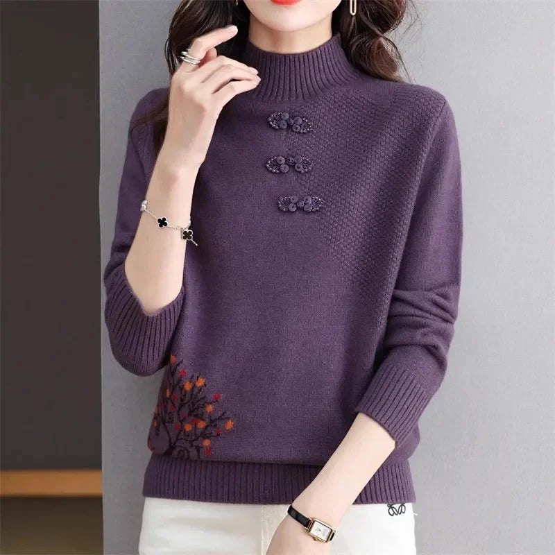 Women Sweater Warm Pullovers