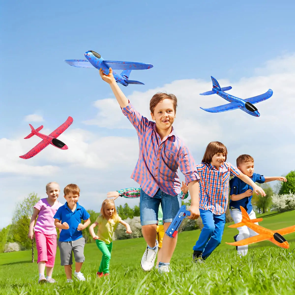 Airplane Gun Toy Children Outdoor